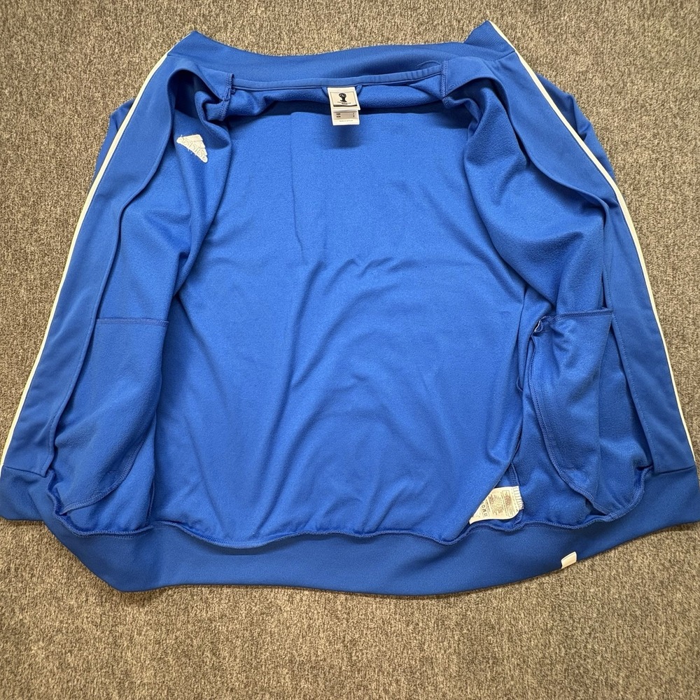 Adidas 2014 FIFA World Cup Italy Track Jacket Mens Medium Soccer Football Italia - Picture 8 of 16